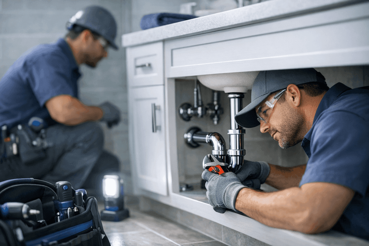 Bathroom Plumbing service by Peters Flo Plumbing