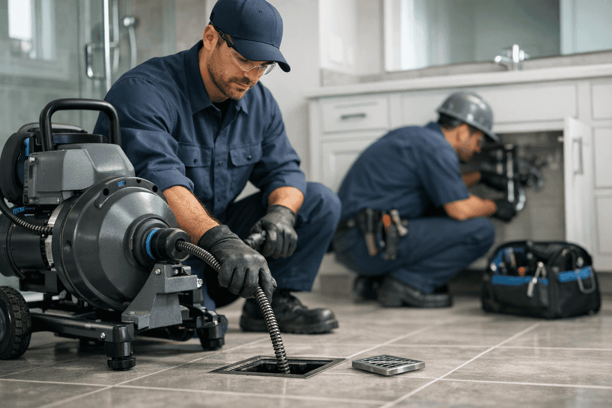 Drain Cleaning service by Peters Flo Plumbing