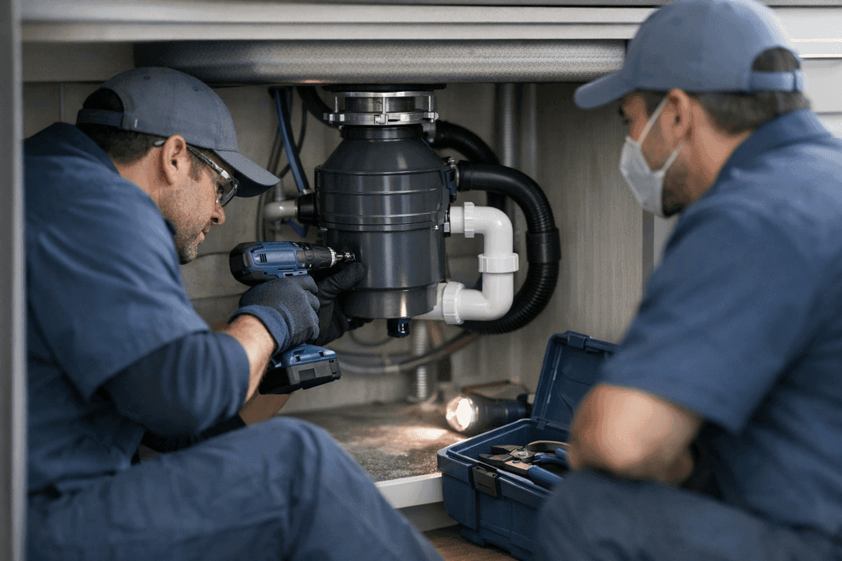 Garbage Disposal Repair service by Peters Flo Plumbing