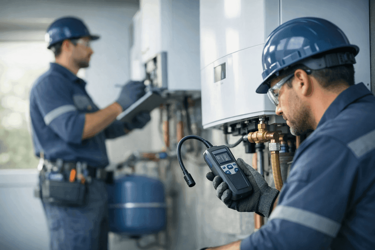 Gas Safety Checks service by Peters Flo Plumbing