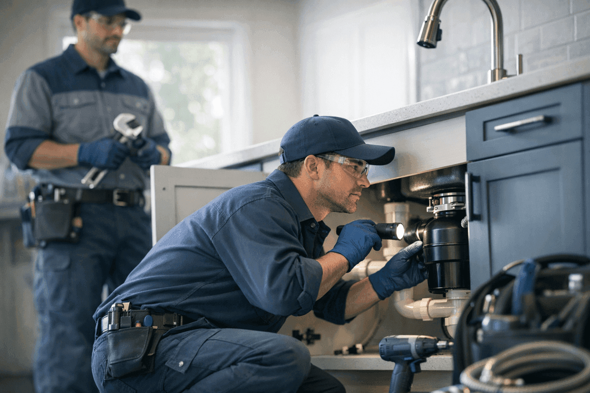 Kitchen Plumbing service by Peters Flo Plumbing