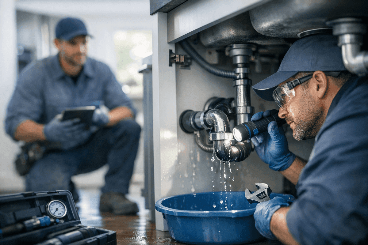 Leak Repair service by Peters Flo Plumbing