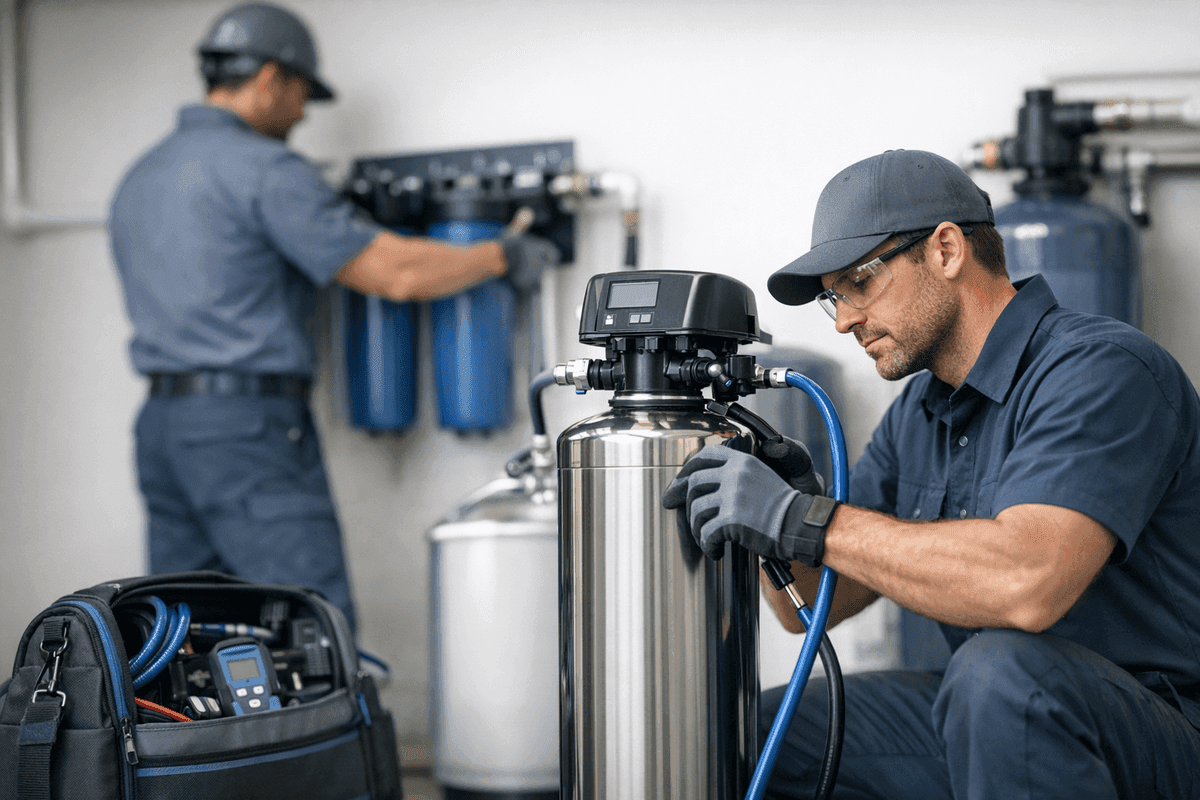 Water Filtration Systems service by Peters Flo Plumbing