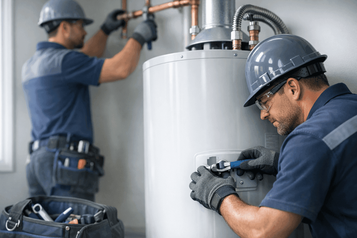 Water Heater Installation service by Peters Flo Plumbing